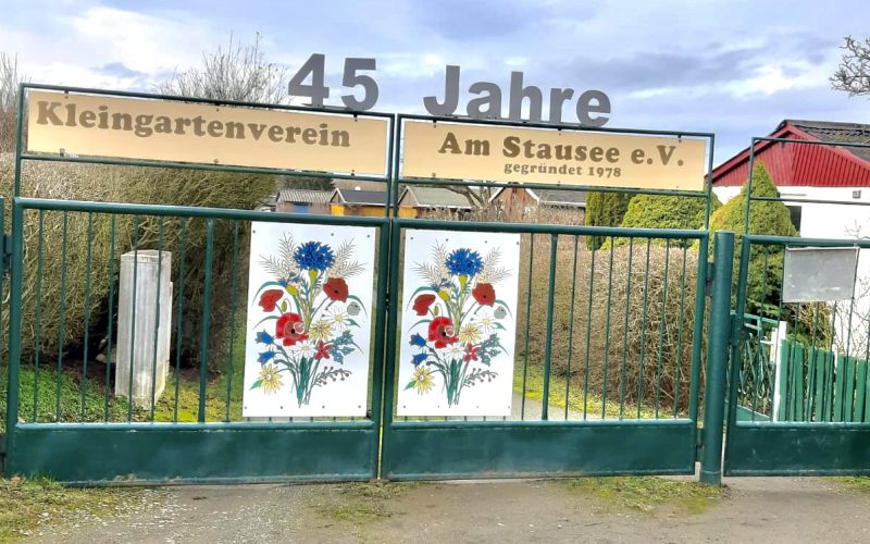 Gartenverein Am Stausee 45 Jahre